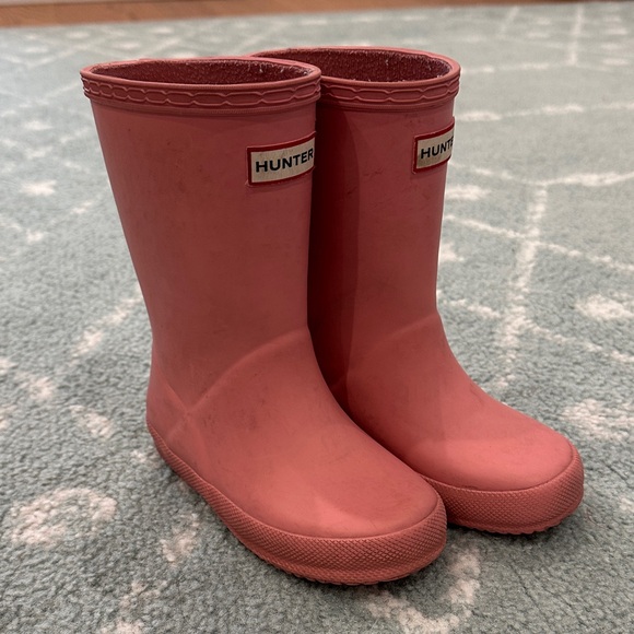 Hunter Other - Hunter Kids Pink Rain Boots